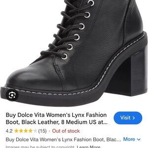 Dolce Vita Women's Lynx Fashion Boot - Black